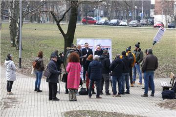 Tiskovna konferencija Domovinskog pokreta