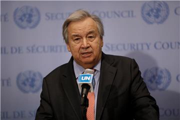 USA NEW YORK UN SG ANTONIO GUTERRES