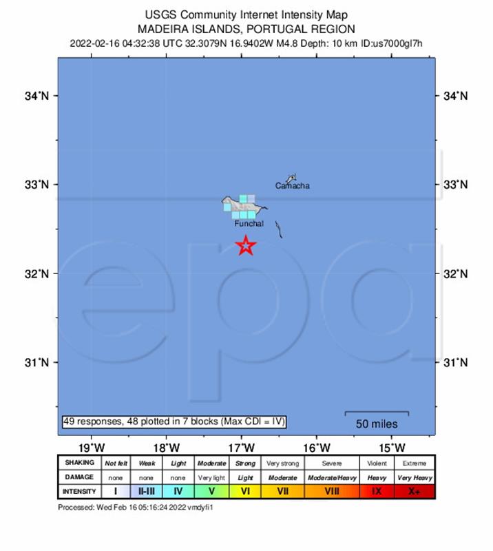 PORTUGAL EARTHQUAKE