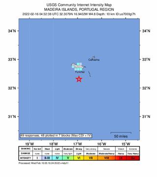 PORTUGAL EARTHQUAKE