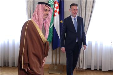 Jandroković primio saudijskog princa