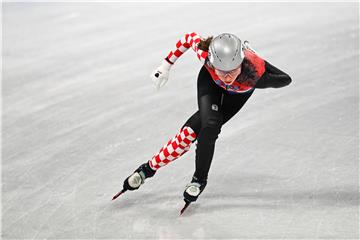 Valentina Aščić u četvrtfinalu dicipline 1500 m u brzom klizanju na kratkoj stazi