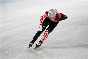 Valentina Aščić u četvrtfinalu dicipline 1500 m u brzom klizanju na kratkoj stazi