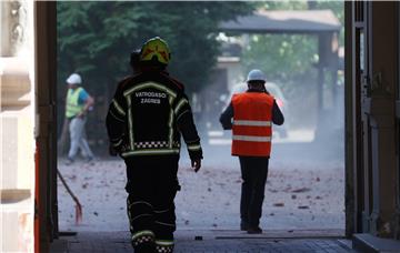 Vatrogasci dronovima nastavljaju pregledavati opasne lokacije u Zagrebu