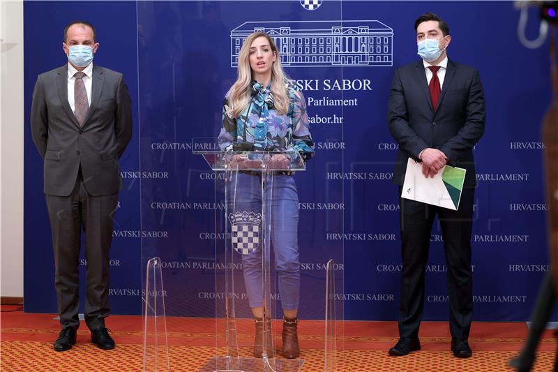 Konferencija za medije Kluba zastupnika SDP-a