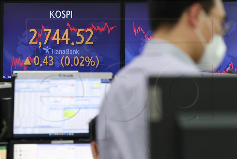 SOUTH KOREA MARKETS KOSPI