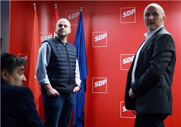 Konferencija za novinare SDP-a Zagreb o sustavu gospodarenja otpadom