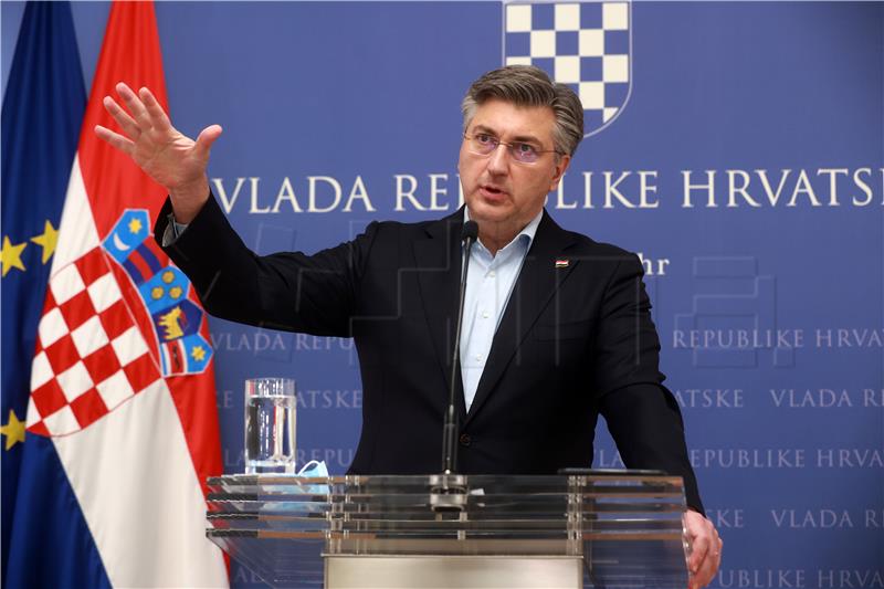 Plenković pozvao DORH da se očituje o uhićenju Horvata