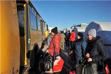 RUSSIA UKRAINE DONETSK EVACUATION