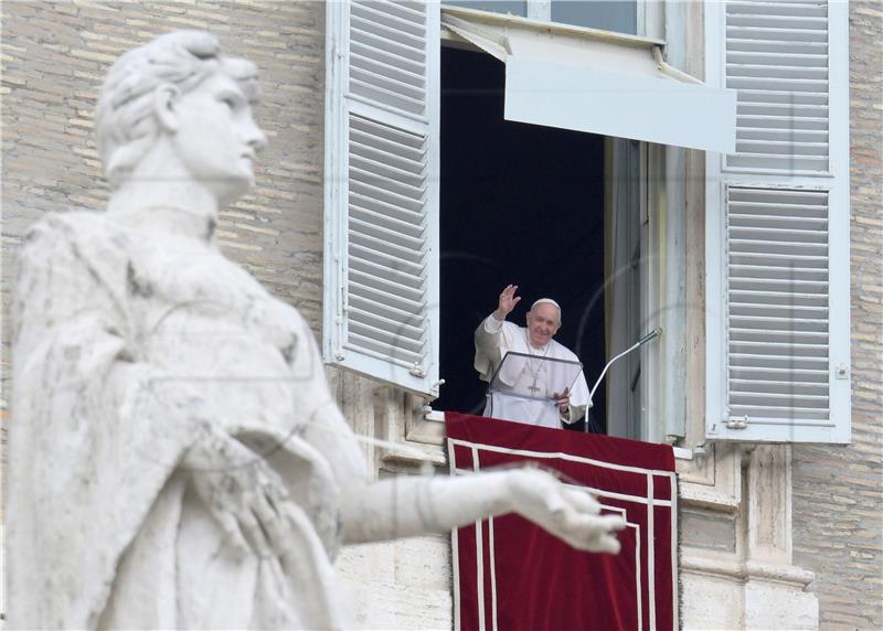 VATICAN POPE FRANCIS ANGELUS PRAYER