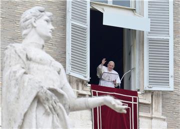 VATICAN POPE FRANCIS ANGELUS PRAYER