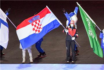 Tena Hadžić nosila hrvatsku zastavu na zatvaranju ZOI Peking 2022