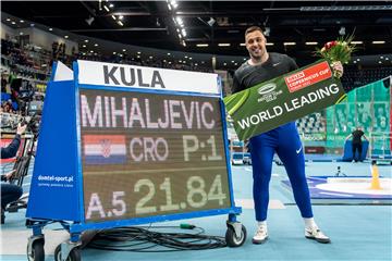 Filip Mihaljević izjednačio hrvatski dvoranski rekord