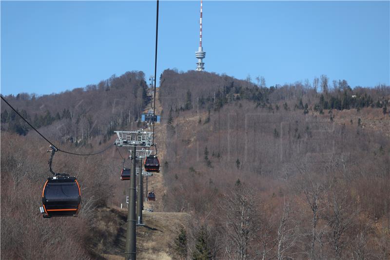 Žičara Sljeme puštena u pogon