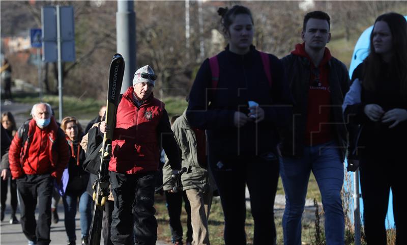 Žičara Sljeme otvorena za građane