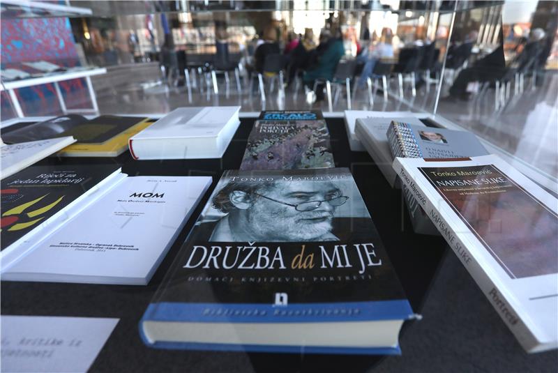 U NSK otvorena izložba i predstavljena bibliografija "Riznica riječi Tonka Maroevića"