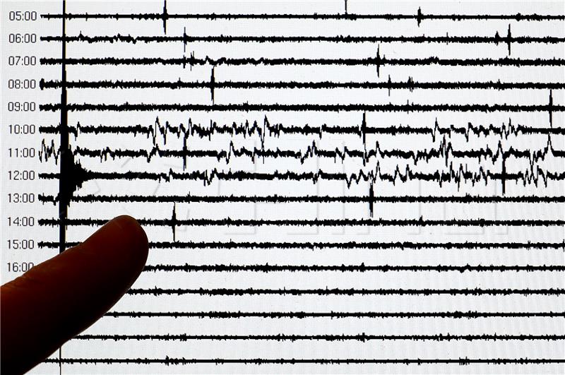 Weak tremor registered near Knin 