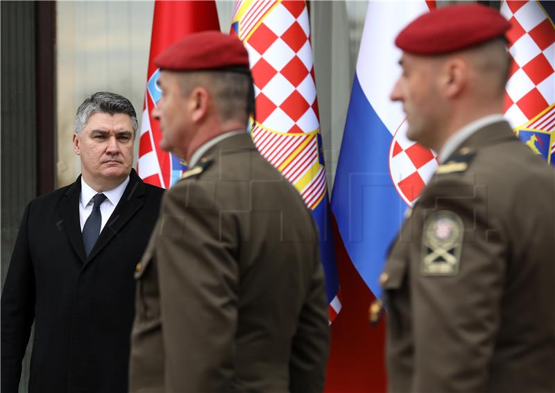 Milanović sudjelovao na obilježavanju 28. obljetnice Počasno-zaštitne bojne