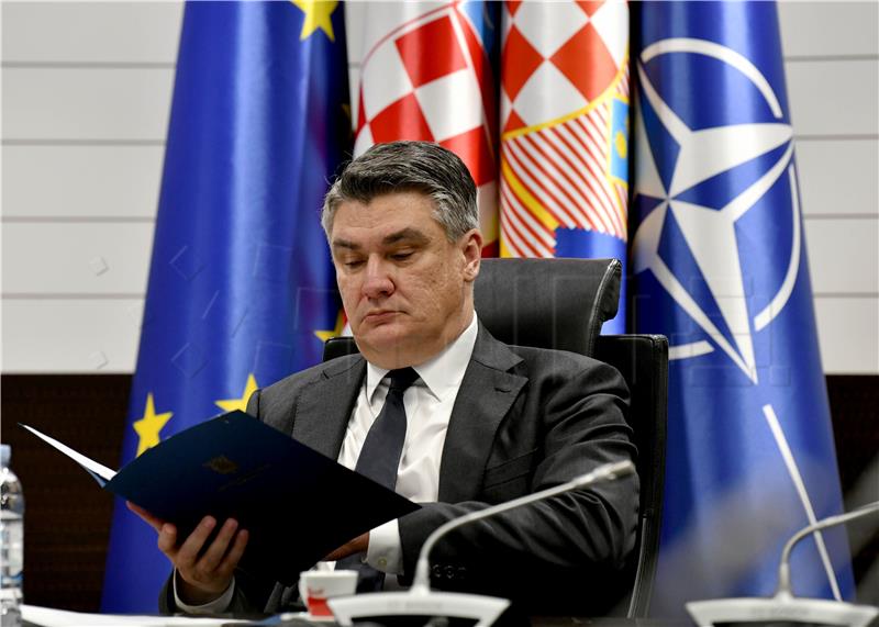 Predsjednik Milanović sudjeluje na izvanrednom sastanku šefova država i vlada NATO-a