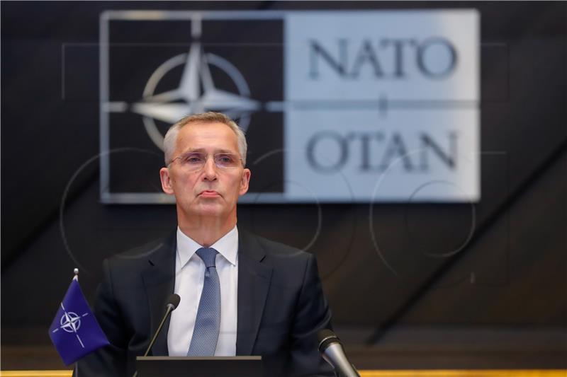 BELGIUM NATO VIRTUAL SUMMIT ON UKRAINE SITUATION