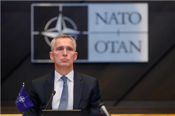 BELGIUM NATO VIRTUAL SUMMIT ON UKRAINE SITUATION