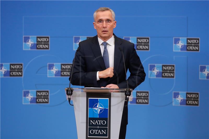 BELGIUM NATO VIRTUAL SUMMIT ON UKRAINE SITUATION