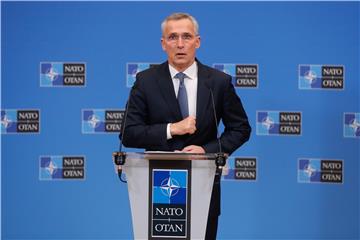 BELGIUM NATO VIRTUAL SUMMIT ON UKRAINE SITUATION