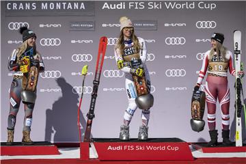 SWITZERLAND ALPINE SKIING WORLD CUP