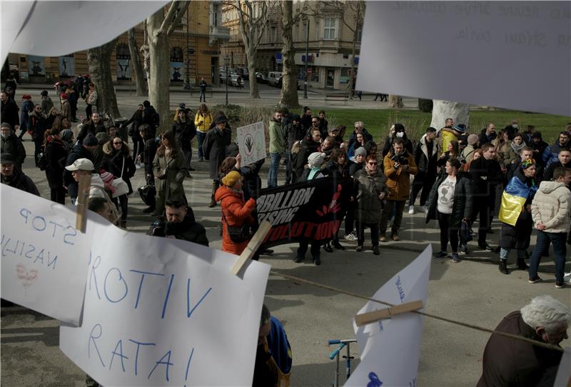  Akcija solidarnosti "Dosta je ratova - želimo mir!"