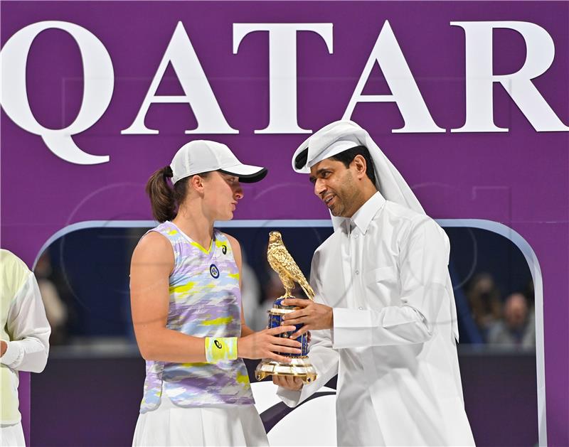 WTA Doha: Swiatek projurila do naslova