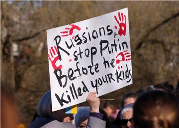 LITHUANIA UKRAINE RUSSIA CONFLICT PROTEST