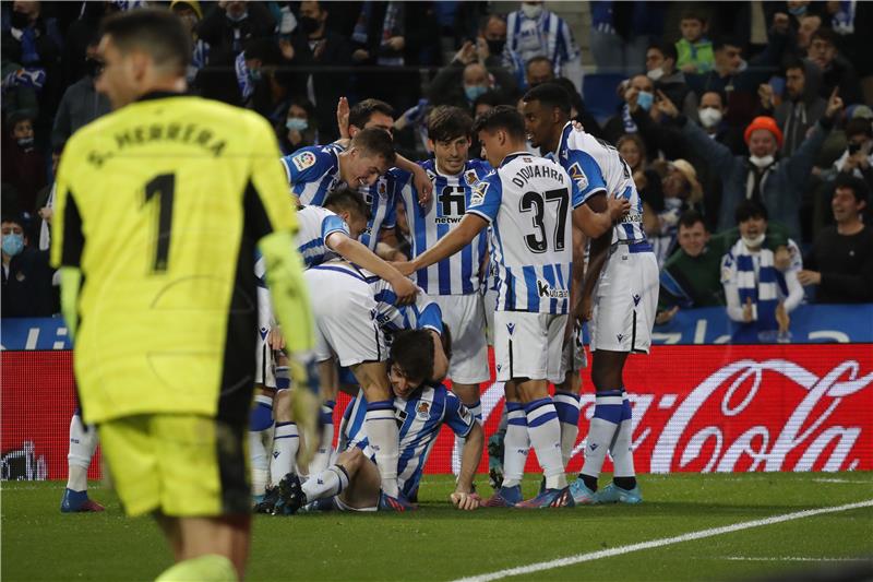 Španjolska: Real Sociedad - Osasuna 1-0