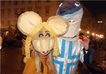 Paljenjem pusta i vraćanjem ključa Grada završen Riječki karneval