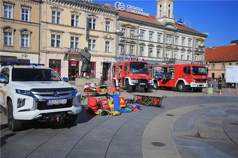 Osijek: Smotra operativnih snaga sustava Civilne zaštite