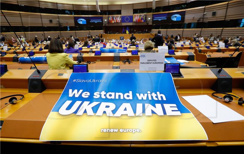 BELGIUM EU PARLIAMENT UKRAINE RUSSIA CONFLICT