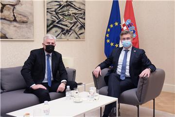 Plenković i Čović o Ukrajini, jugoistoku Europe i BiH