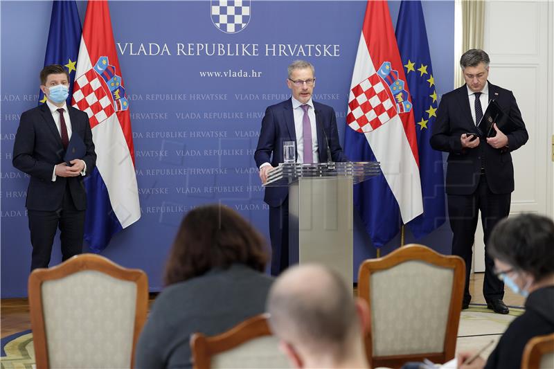 Konferencija za medije Andrej Plenkovića o Sberbank Hrvatska