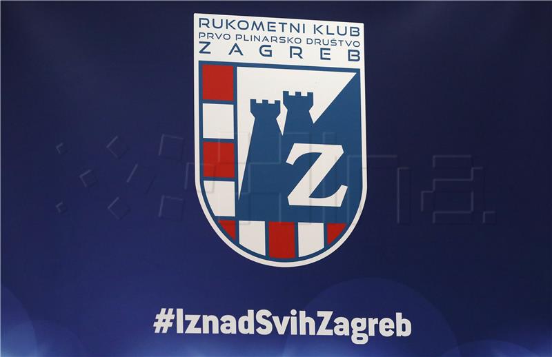 Konferencija za medije rukometnog kluba Prvo plinarsko društvo Zagreb