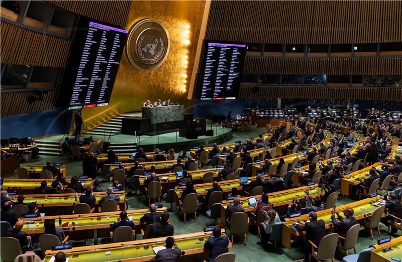 USA NEW YORK UNITED NATIONS GENERAL ASSEMBLY RUSSIA