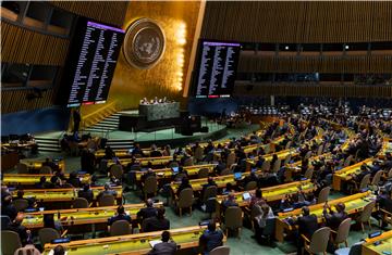 USA NEW YORK UNITED NATIONS GENERAL ASSEMBLY RUSSIA