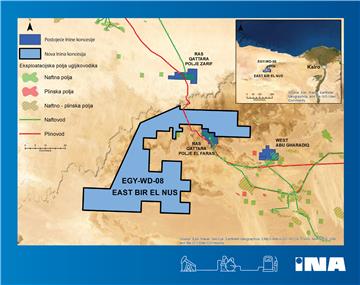 Ina ulazi u novu istražnu koncesiju u Egiptu