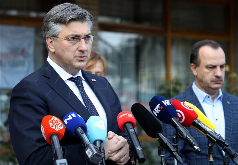 Plenković says 1,217 Ukrainian refugees have arrived in Croatia