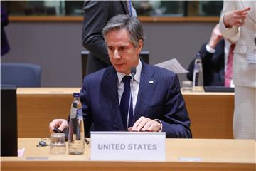 BELGIUM US EU FOREIGN AFFAIRS MINISTERS COUNCIL