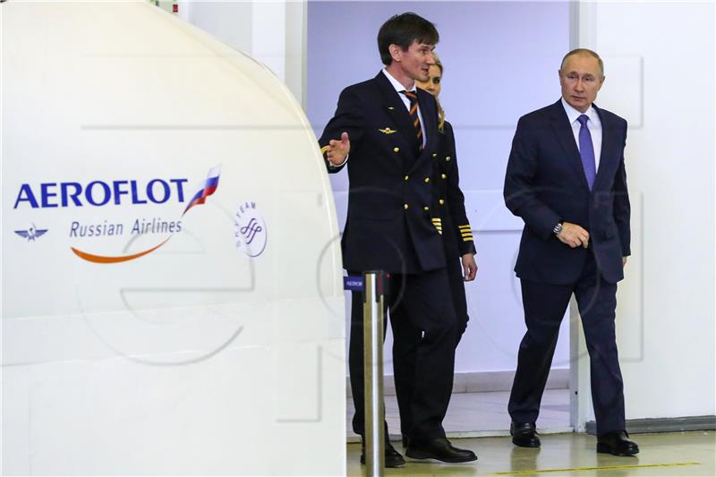 RUSSIA PUTIN AEROFLOT