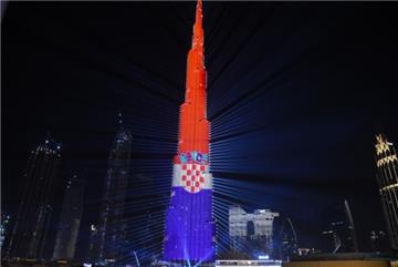 Burj Khalifa zasjala u hrvatskim bojama 