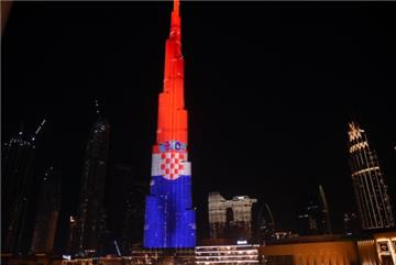 Burj Khalifa zasjala u hrvatskim bojama