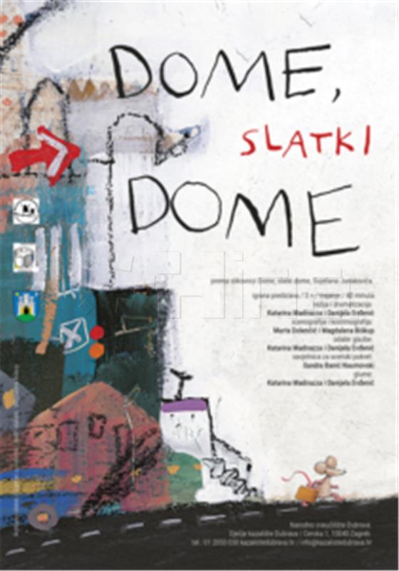 "Dome, slatki dome" premijerno u petak u Dječjem kazalištu Dubrava