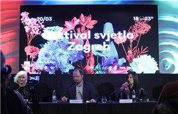 Najava za Festival svjetla Zagreb 2022