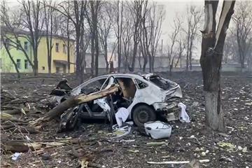 Ukrajina optužila Rusiju za bombardiranje dječje bolnice u Mariupolju