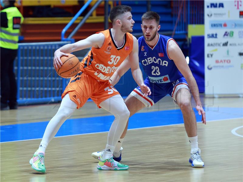 Prvenstvo Hrvatske za košarkaše: Cedevita Junior - Cibona